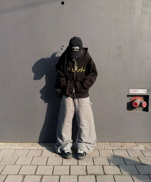 JUAN HOMME（ジュアンオム）の「ダブルニカーペンター スウェットパンツ（メランジグレー）（スウェットパンツ・メンズ・その他・MEDIUM/LARGE/SMALL）」の12枚目の写真