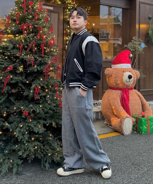 JUAN HOMME（ジュアンオム）の「ダブルニカーペンター スウェットパンツ（メランジグレー）（スウェットパンツ・メンズ・その他・MEDIUM/LARGE/SMALL）」の18枚目の写真