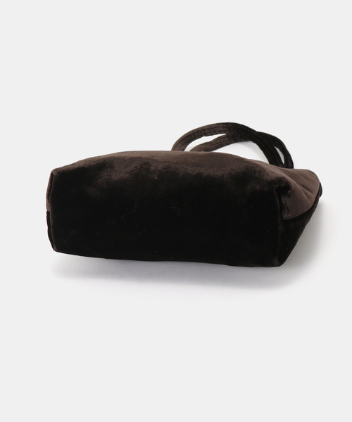 EDIT. FOR LULU（エディットフォールル）の「【haiハイ】Little Velvet Bag（クラッチバッグ・レディース・ブラウン・FREE）」の7枚目の写真