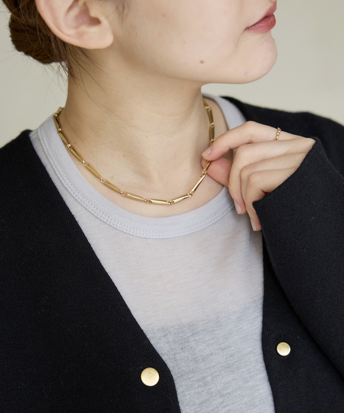 IENA（イエナ）の「MISHO/ミショー 別注 Thin Handmade Chain 40 ネックレス（ネックレス・レディース・ゴールド・FREE）」の4枚目の写真