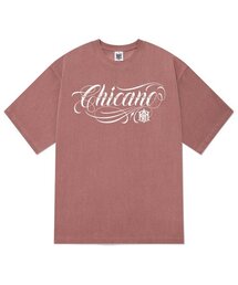 KTPP0178 チカーノ ピグメント 半袖Tシャツ - ピンク