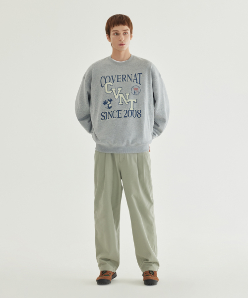 COVERNAT(カバーナット)の「CVNT グラフィック スウェット メランジェグレー(スウェット・メンズ・その他・SMALL/MEDIUM/LARGE/X-LARGE)」の4枚目の写真
