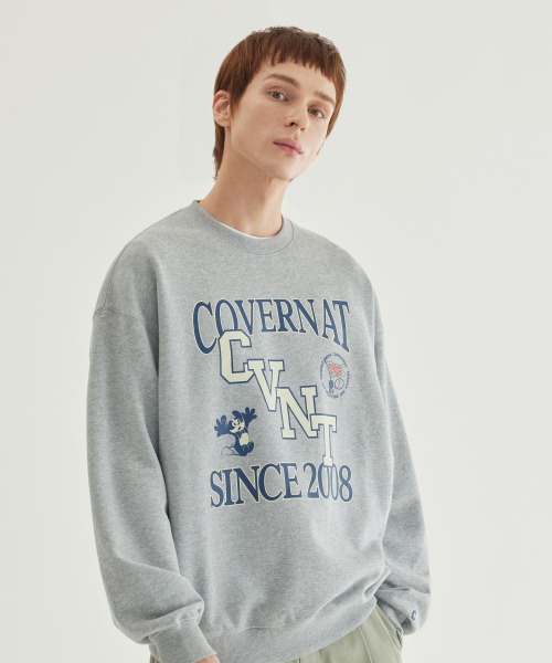 COVERNAT(カバーナット)の「CVNT グラフィック スウェット メランジェグレー(スウェット・メンズ・その他・SMALL/MEDIUM/LARGE/X-LARGE)」の7枚目の写真