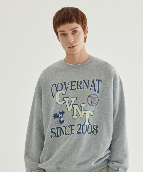 COVERNAT(カバーナット)の「CVNT グラフィック スウェット メランジェグレー(スウェット・メンズ・その他・SMALL/MEDIUM/LARGE/X-LARGE)」の8枚目の写真