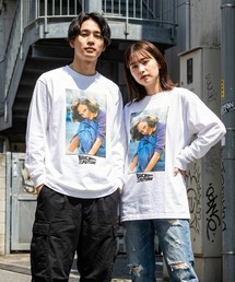 minius（ミニウス）の「『バック・トゥ・ザ・フューチャー』ロンT 長袖Tシャツ フォトプリント オーバーサイズ ピグメント加工 ヴィンテージライク ユニセックス ムービー ZOZO限定（Tシャツ/カットソー）」