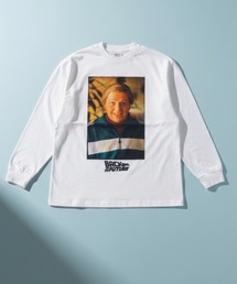 minius（ミニウス）の「『バック・トゥ・ザ・フューチャー』ロンT 長袖Tシャツ フォトプリント オーバーサイズ ピグメント加工 ヴィンテージライク ユニセックス ムービー ZOZO限定（Tシャツ/カットソー・メンズ）」
