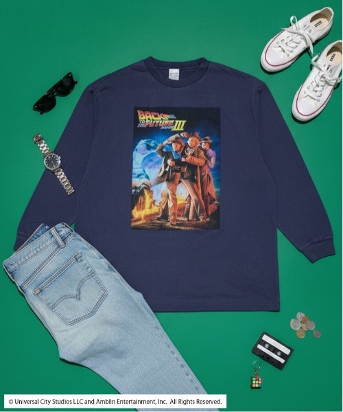 minius(ミニウス)の「『バック・トゥ・ザ・フューチャー』ロンT 長袖Tシャツ フォトプリント オーバーサイズ ピグメント加工 ヴィンテージライク ユニセックス ムービー ZOZO限定(Tシャツ/カットソー・メンズ・ホワイト/ホワイト系その他/グレー系その他/ブルー系その他2/ブルー系その他3/ブルー系その他4/ブルー系その他5/ブルー系その他6/ピンク系その他2/ピンク系その他3/ピンク系その他4/ピンク系その他5/ピンク系その他6/ブルー系その他/ピンク系その他/ホワイト系その他2/ホワイト系その他3/ホワイト系その他4/ホワイト系その他5/グレー系その他2/グレー系その他3/グレー系その他4/グレー系その他5/グレー系その他6・MEDIUM/LARGE/X-LARGE)」の18枚目の写真