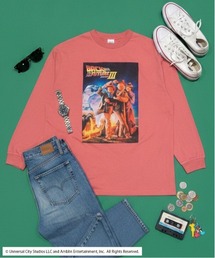 minius（ミニウス）の「『バック・トゥ・ザ・フューチャー』ロンT 長袖Tシャツ フォトプリント オーバーサイズ ピグメント加工 ヴィンテージライク ユニセックス ムービー ZOZO限定（Tシャツ/カットソー）」
