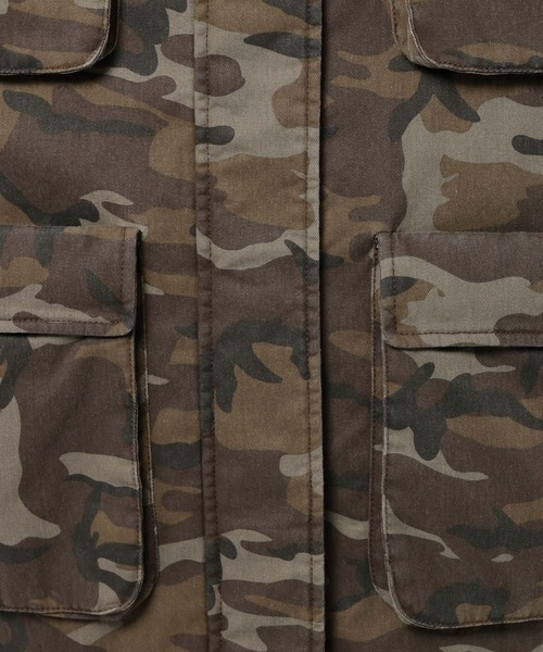 セール】中綿ミリタリーポケジャケット（ブルゾン）｜niko and