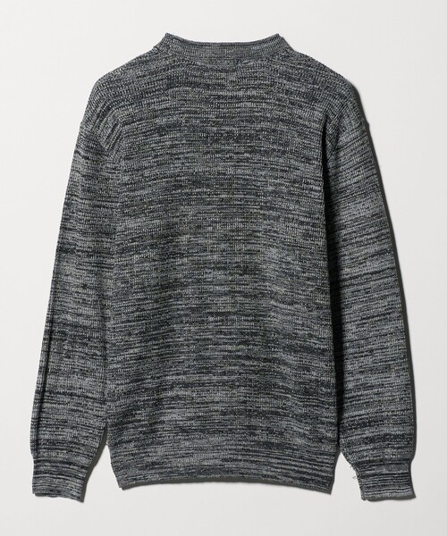 A DAY IN THE LIFE UNITED ARROWS(アデイインザライフユナイテッドアローズ)の「ハイゲージ メランジ ワッフルニット-ウォッシャブル-<A DAY IN THE LIFE>(ニット/セーター・メンズ・ワイン/ダークグレー/ネイビー・S/L/M)」の8枚目の写真