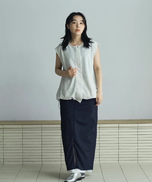 merrylatte（メリーラテ）の「sweat balloon best（ベスト・レディース・アイボリー・FREE）」の8枚目の写真