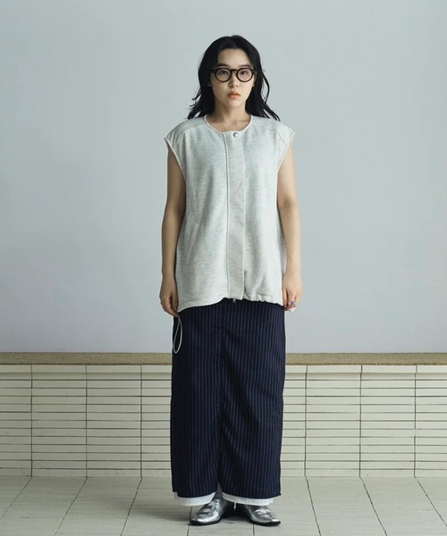 merrylatte（メリーラテ）の「sweat balloon best（ベスト・レディース・アイボリー・FREE）」の9枚目の写真