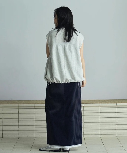 merrylatte（メリーラテ）の「sweat balloon best（ベスト・レディース・アイボリー・FREE）」の10枚目の写真