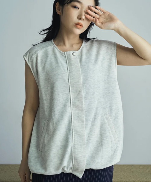 merrylatte（メリーラテ）の「sweat balloon best（ベスト・レディース・アイボリー・FREE）」の11枚目の写真