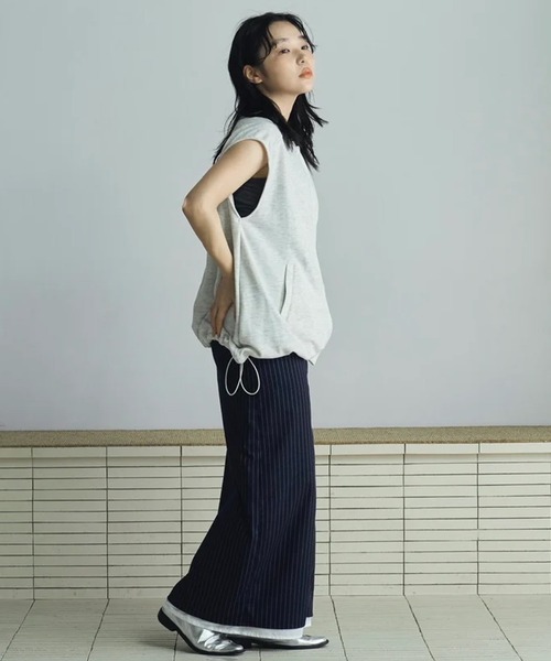 merrylatte（メリーラテ）の「sweat balloon best（ベスト・レディース・アイボリー・FREE）」の12枚目の写真