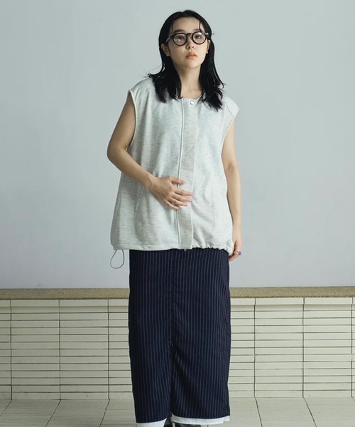 merrylatte（メリーラテ）の「sweat balloon best（ベスト・レディース・アイボリー・FREE）」の14枚目の写真