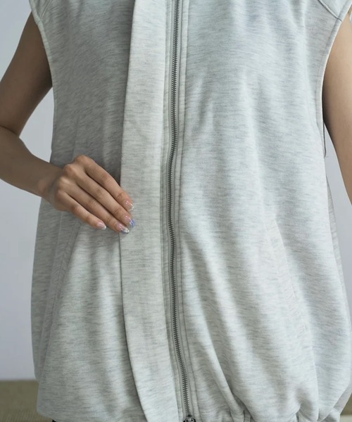 merrylatte（メリーラテ）の「sweat balloon best（ベスト・レディース・アイボリー・FREE）」の17枚目の写真