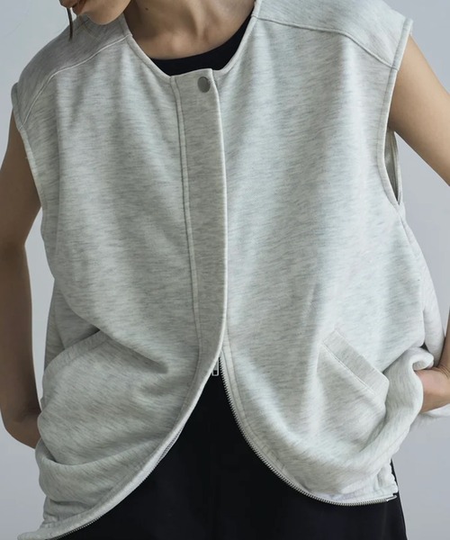 merrylatte（メリーラテ）の「sweat balloon best（ベスト・レディース・アイボリー・FREE）」の18枚目の写真