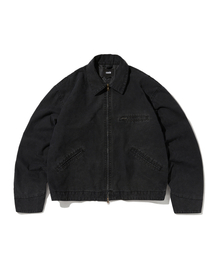 suade（スエード）の「WASHED WORK JACKET [BLACK]（デニムジャケット）」