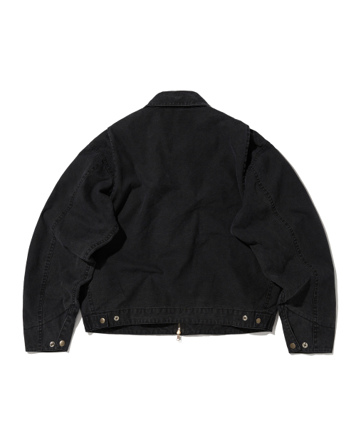 suade（スエード）の「WASHED WORK JACKET [BLACK]（デニムジャケット・レディース・その他・MEDIUM/LARGE）」の2枚目の写真