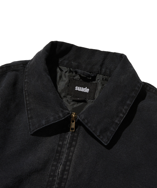 suade（スエード）の「WASHED WORK JACKET [BLACK]（デニムジャケット・レディース・その他・MEDIUM/LARGE）」の3枚目の写真