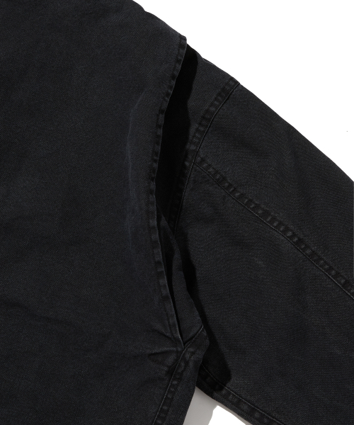 suade（スエード）の「WASHED WORK JACKET [BLACK]（デニムジャケット・レディース・その他・MEDIUM/LARGE）」の7枚目の写真