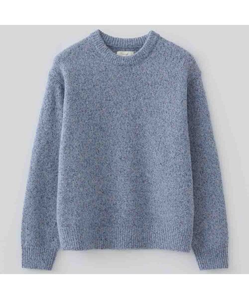 FABREGAT(ファブレガ)の「ロゼッタウールネプサニット (3COLOR)(ニット/セーター・レディース・ブラック/ベージュ/ブルー・2/3)」の3枚目の写真