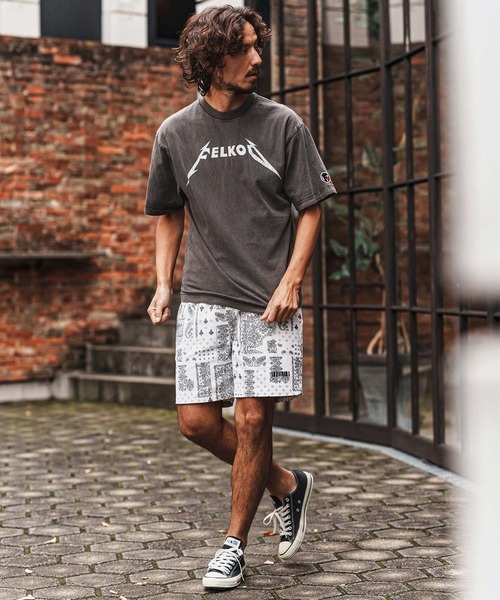 felkod(フィルコッド)の「mp14430-Bandana Pattern Short Pants ショートパンツ(F26S150)(その他パンツ・メンズ・ホワイト/ブラック・S/M/L)」の8枚目の写真
