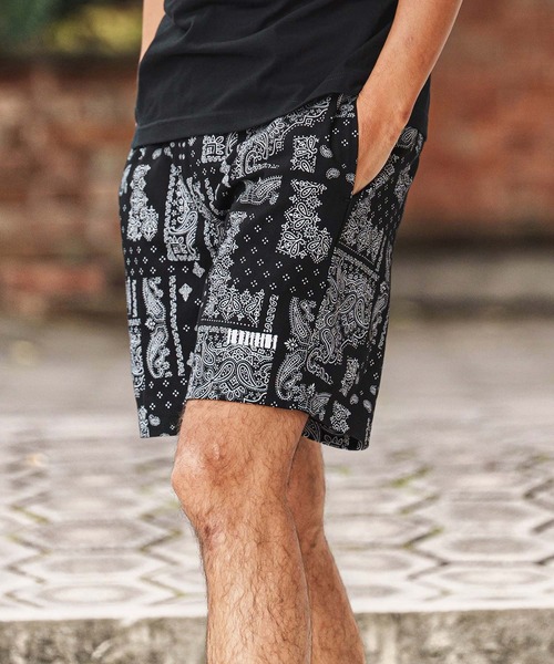 felkod(フィルコッド)の「mp14430-Bandana Pattern Short Pants ショートパンツ(F26S150)(その他パンツ・メンズ・ホワイト/ブラック・S/M/L)」の12枚目の写真