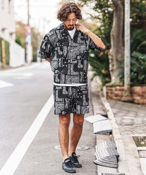 felkod(フィルコッド)の「mp14430-Bandana Pattern Short Pants ショートパンツ(F26S150)(その他パンツ・メンズ・ホワイト/ブラック・S/M/L)」の18枚目の写真