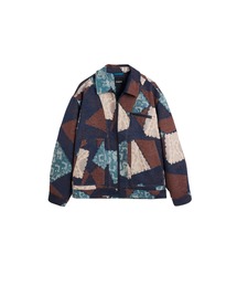 Desigual | パッチワークカモフラージュジャケット / グラデーションハンターカラー(チェスターコート)