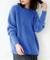 リブ編みニット」に該当するレディースのニット/セーターファッション