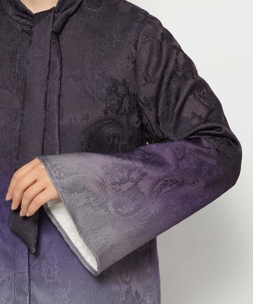 グラデーションジャガードボウタイシャツ(HARE)（シャツ/ブラウス