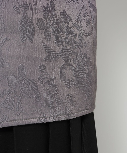 グラデーションジャガードボウタイシャツ(HARE)（シャツ/ブラウス