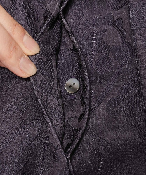 グラデーションジャガードボウタイシャツ(HARE)（シャツ/ブラウス