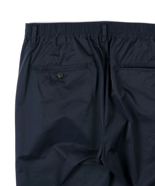 The DUFFER of ST.GEORGE(ザダファーオブセントジョージ)の「N/C SLIM EASY SLACKS:コットンナイロン スリム イージースラックス(スラックス・メンズ・ブラック/ネイビー・SMALL/MEDIUM/LARGE/X-LARGE)」の14枚目の写真