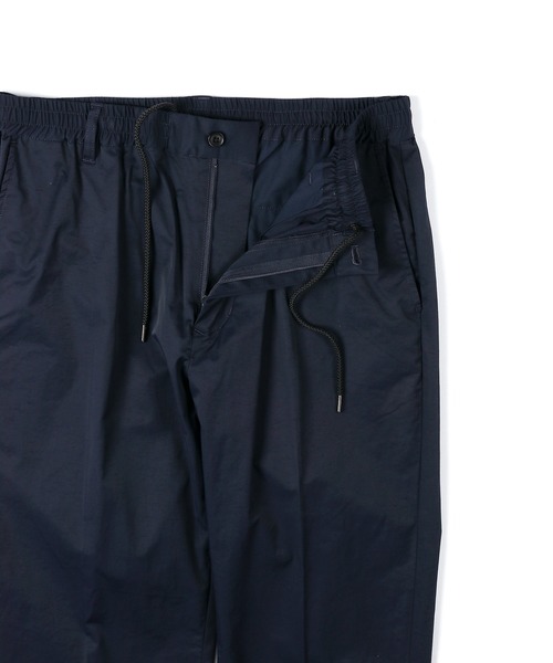 The DUFFER of ST.GEORGE(ザダファーオブセントジョージ)の「N/C SLIM EASY SLACKS:コットンナイロン スリム イージースラックス(スラックス・メンズ・ブラック/ネイビー・SMALL/MEDIUM/LARGE/X-LARGE)」の12枚目の写真