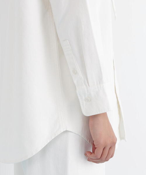 PINKY&DIANNE(ピンキーアンドダイアン)の「◆ネックリボンデニムシャツ(シャツ/ブラウス・レディース・ホワイト/ネイビー・38)」の13枚目の写真