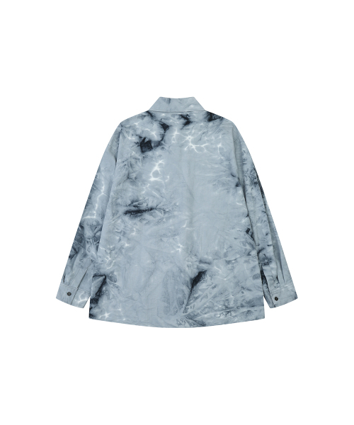 KINETICLO(キネティクロ)の「タイダイナイロンシャツ(ライトグレー)(シャツ/ブラウス・レディース・その他・MEDIUM/LARGE)」の3枚目の写真