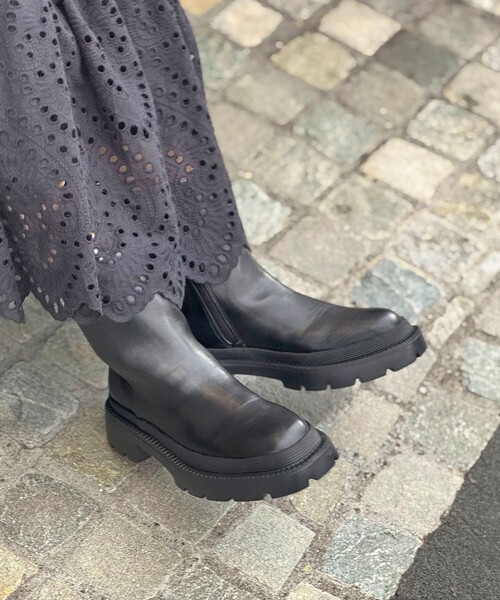 NOLLEY’S（ノーリーズ）の「タンクショートブーツ（ブーツ・レディース・ブラック・23/24/23.5）」の16枚目の写真