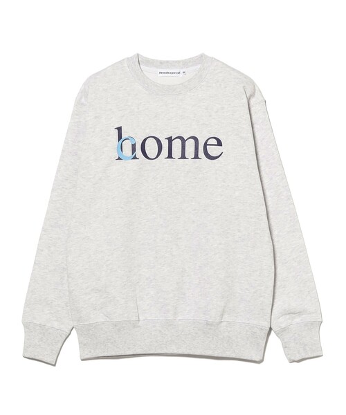 cabaret poval（キャバレーポバール）の「Cabaret Poval / come home Crewneck（スウェット・メンズ・ネイビー/ライトグレー・X-LARGE/XX-LARGE/MEDIUM）」の3枚目の写真
