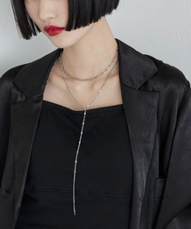 Lui's | サージカルステンレスダブルエッジネックレス(ネックレス)