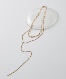 Lui's | サージカルステンレスダブルエッジネックレス(ネックレス)