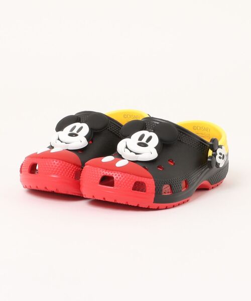 Disney(ディズニー)の「クロックス キッズ ミッキーマウス クラシック クロッグ ディズニー/ crocs Mickey Mouse Cls Clg K(サンダル・キッズ・マルチ・21cm/20cm/19cm/18cm/19.5cm/18.5cm)」の1枚目の写真