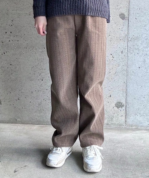 merrylatte（メリーラテ）の「暖かい裏起毛ボアチェックパンツ（その他パンツ・レディース・ブラック/ブラウン/ネイビー・FREE）」の11枚目の写真