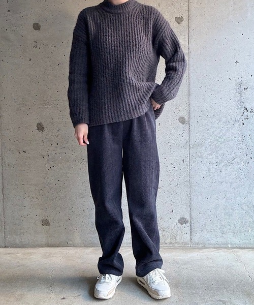 merrylatte（メリーラテ）の「暖かい裏起毛ボアチェックパンツ（その他パンツ・レディース・ブラック/ブラウン/ネイビー・FREE）」の15枚目の写真