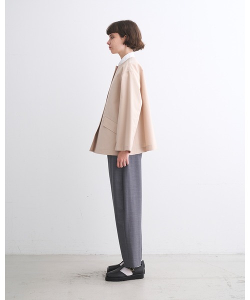 LINTON N/C SHORT（ステンカラーコート）｜Traditional Weatherwear