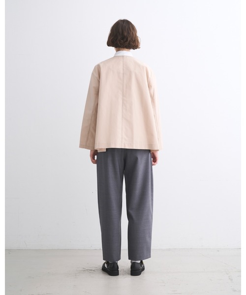LINTON N/C SHORT（ステンカラーコート）｜Traditional Weatherwear
