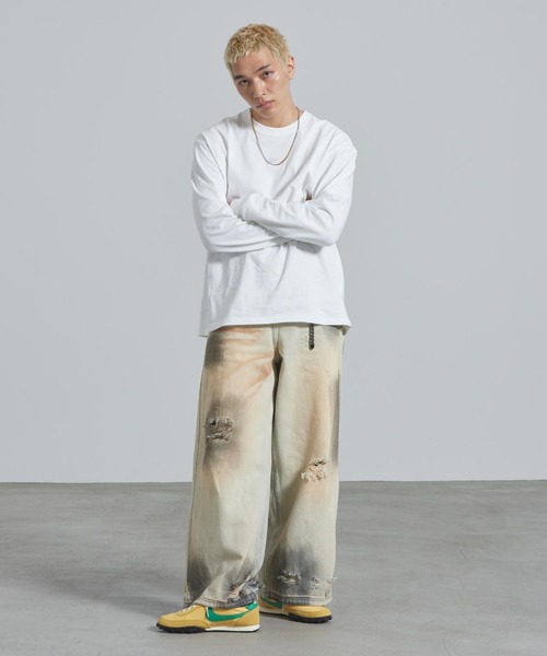 NIKE(ナイキ)の「ナイキ スポーツウェア プレミアム エッセンシャル メンズ ロングスリーブ Tシャツ / Nike Sportswear Premium Essentials Men's Long-Sleeve T-Shirt IH1128-100 White(Tシャツ/カットソー・メンズ・ホワイト・S/2XL/XL/L/M)」の9枚目の写真