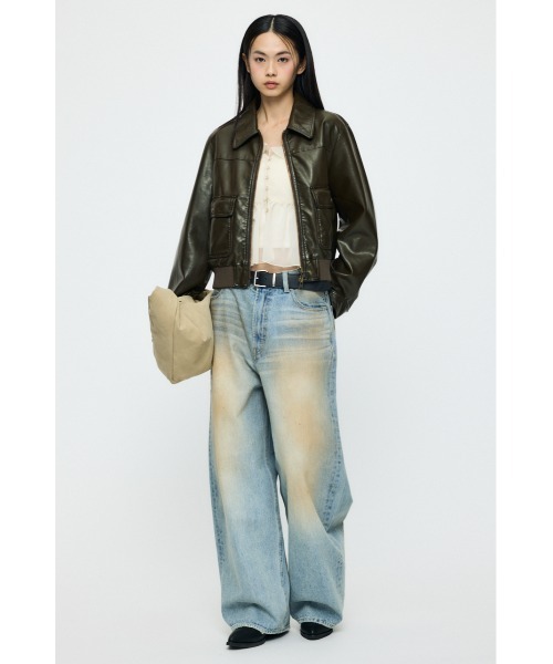 26年SS新作】DIRTY COCOON BAGGY（デニムパンツ）｜MOUSSY（マウジー